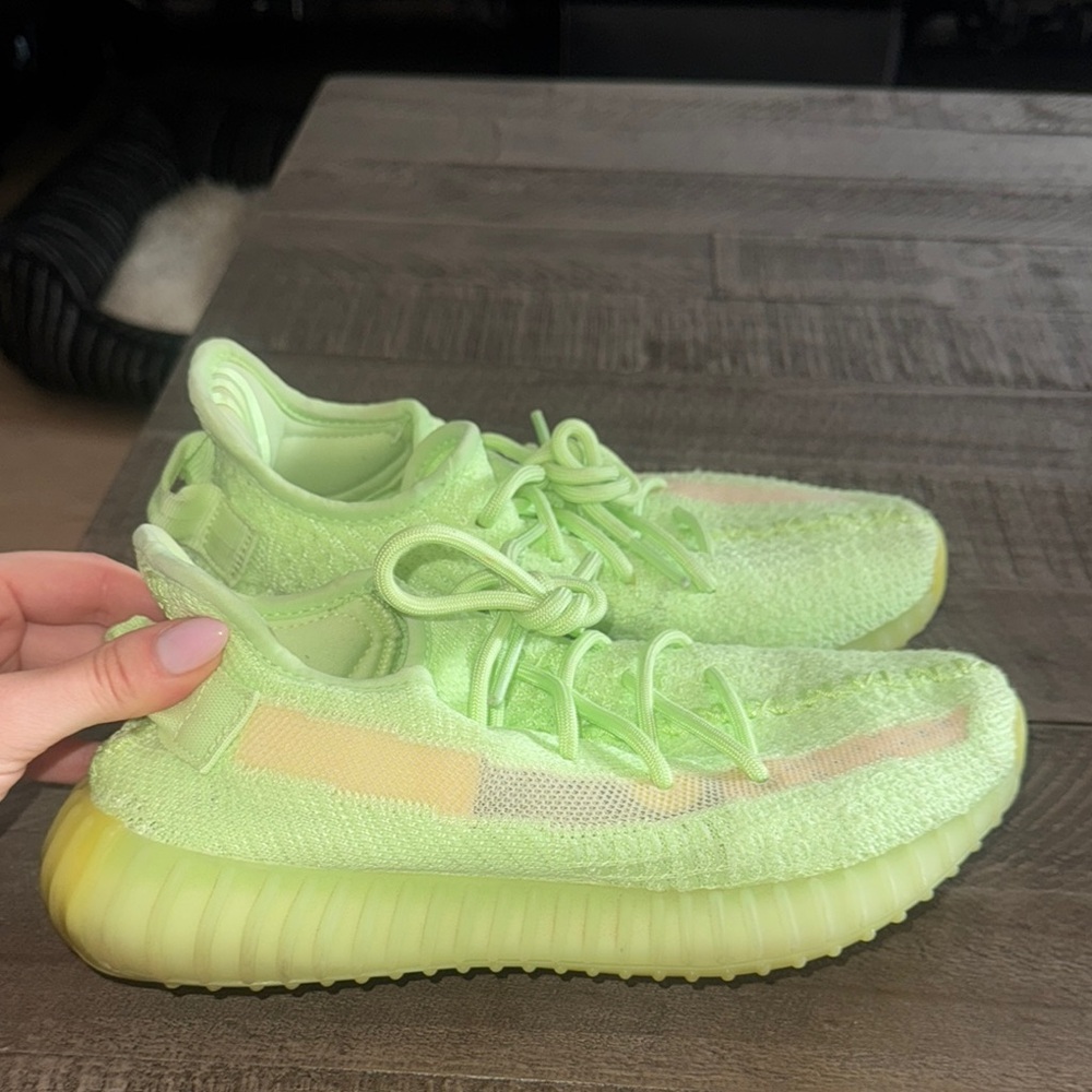 Yeezy Neon Green Sneakers